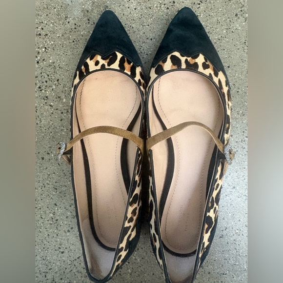 Mary Jane Flats, co-lab Coach and Tabitha Simmons. 
Size 7.5 - Picture 12 of 13